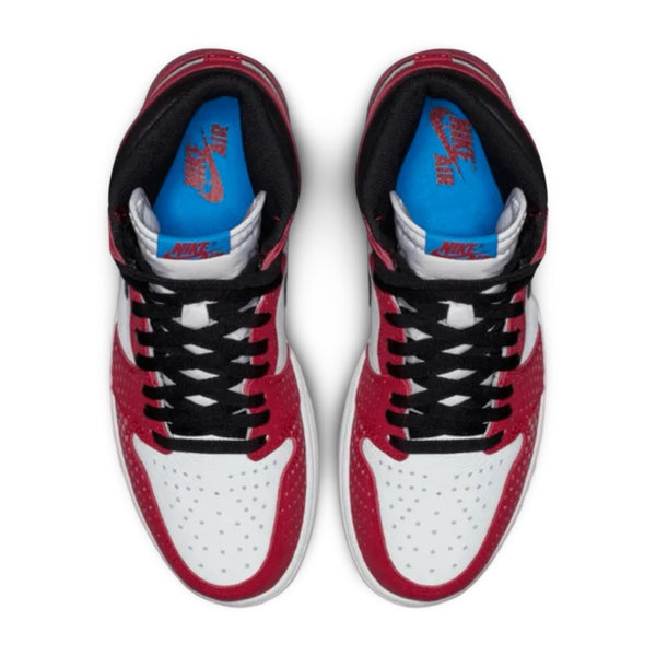Jordan 1 Retro High Spider Man Origin Story 18 Glace Space
