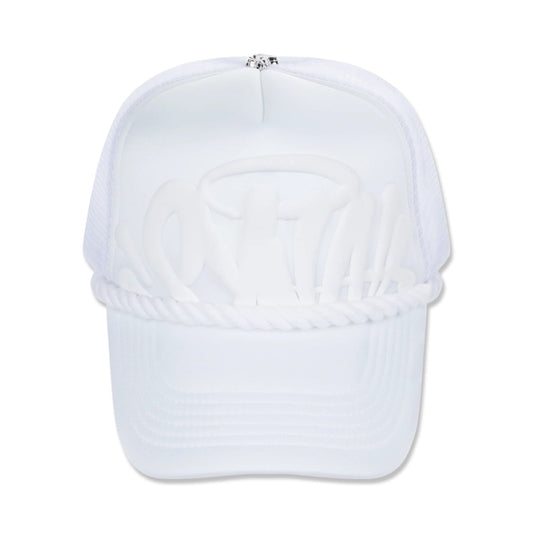 #productSYNA - TRUCKER - CAP - WHITE_name# - Glace Space