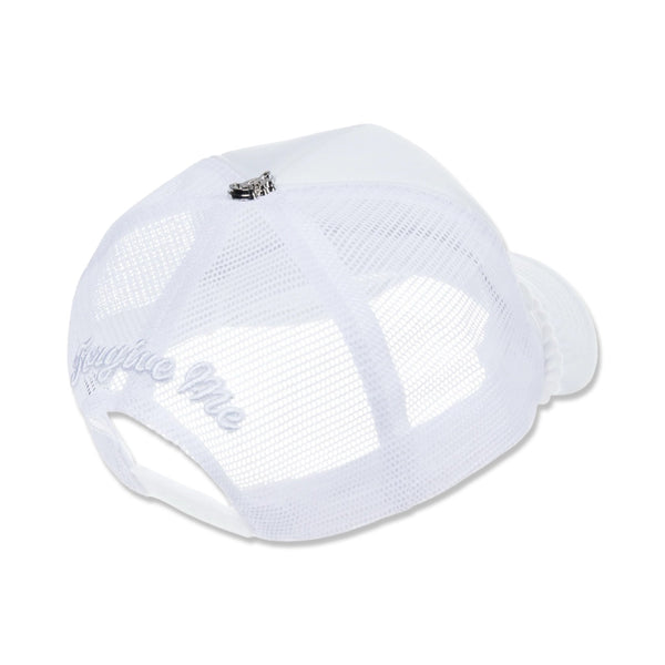 #productSYNA - TRUCKER - CAP - WHITE_name# - Glace Space